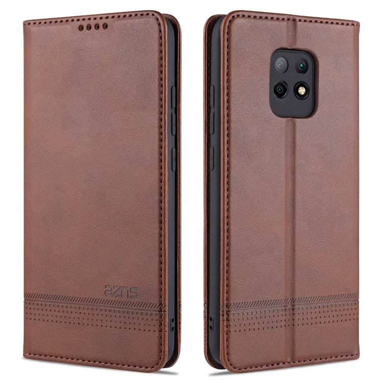 AZNS Magnetic Calf Texture Horizontal Flip Leather Case with Card Slots & Holder & Wallet, For Xiaomi Redmi 9, For Xiaomi Redmi Note 9 / 10X, For Xiaomi Mi 10 5G / 10 Pro 5G, For Xiaomi POCO X3 NFC, For Xiaomi Redmi 10X 5G������������������������������...