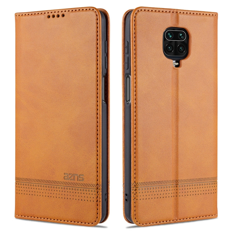 AZNS Magnetic Calf Texture Horizontal Flip Leather Case with Card Slots & Holder & Wallet, For Xiaomi Redmi 9, For Xiaomi Redmi Note 9 / 10X, For Xiaomi Mi 10 5G / 10 Pro 5G, For Xiaomi POCO X3 NFC, For Xiaomi Redmi 10X 5G������������������������������...