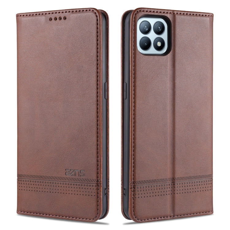 AZNS Magnetic Calf Texture Horizontal Flip Leather Case with Card Slots & Holder & Wallet, For Xiaomi Redmi 9, For Xiaomi Redmi Note 9 / 10X, For Xiaomi Mi 10 5G / 10 Pro 5G, For Xiaomi POCO X3 NFC, For Xiaomi Redmi 10X 5G������������������������������...