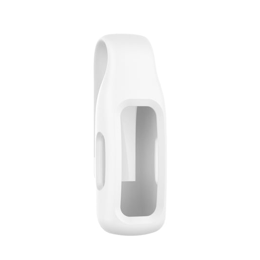 For Fitbit Inspire 2 Steel Sheet Silicone Protective Clip Case Cover