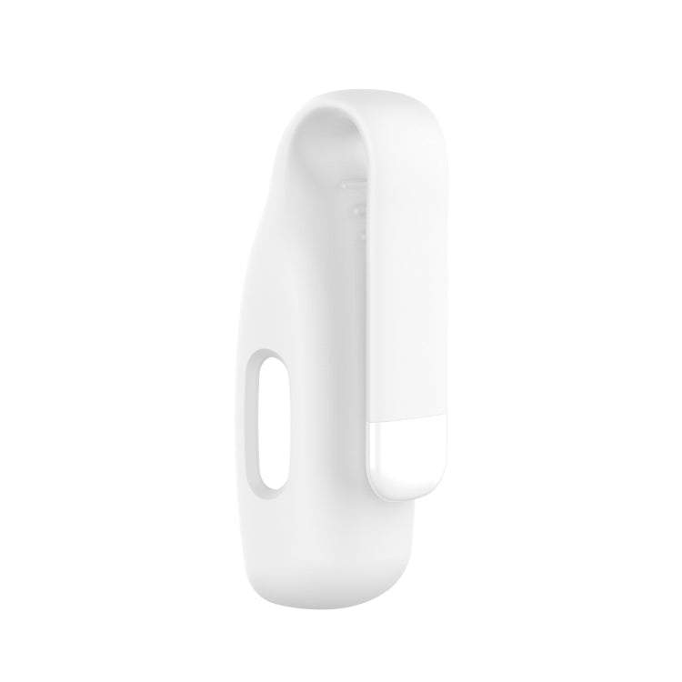 For Fitbit Inspire 2 Steel Sheet Silicone Protective Clip Case Cover