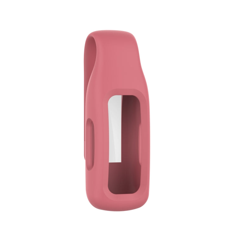 For Fitbit Inspire 2 Steel Sheet Silicone Protective Clip Case Cover