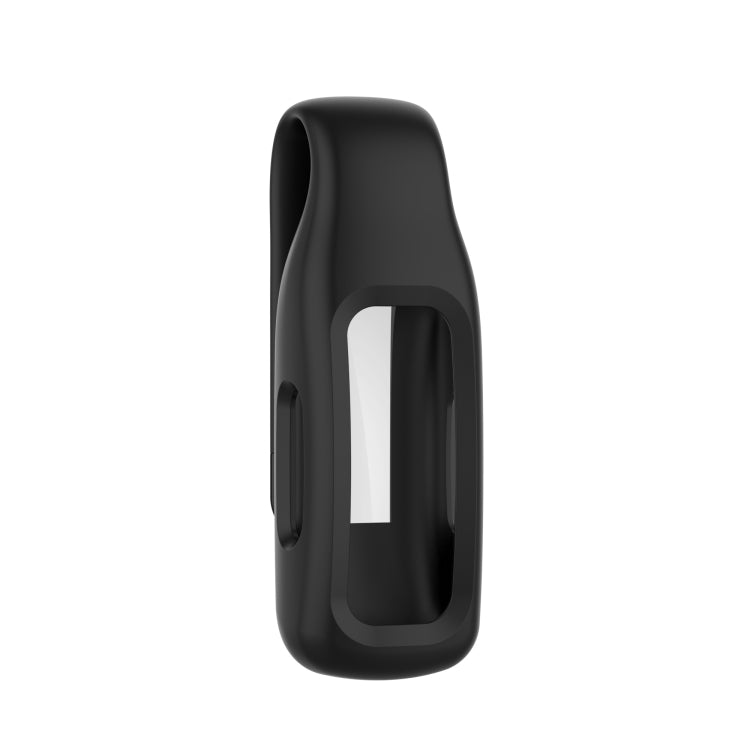 For Fitbit Inspire 2 Steel Sheet Silicone Protective Clip Case Cover