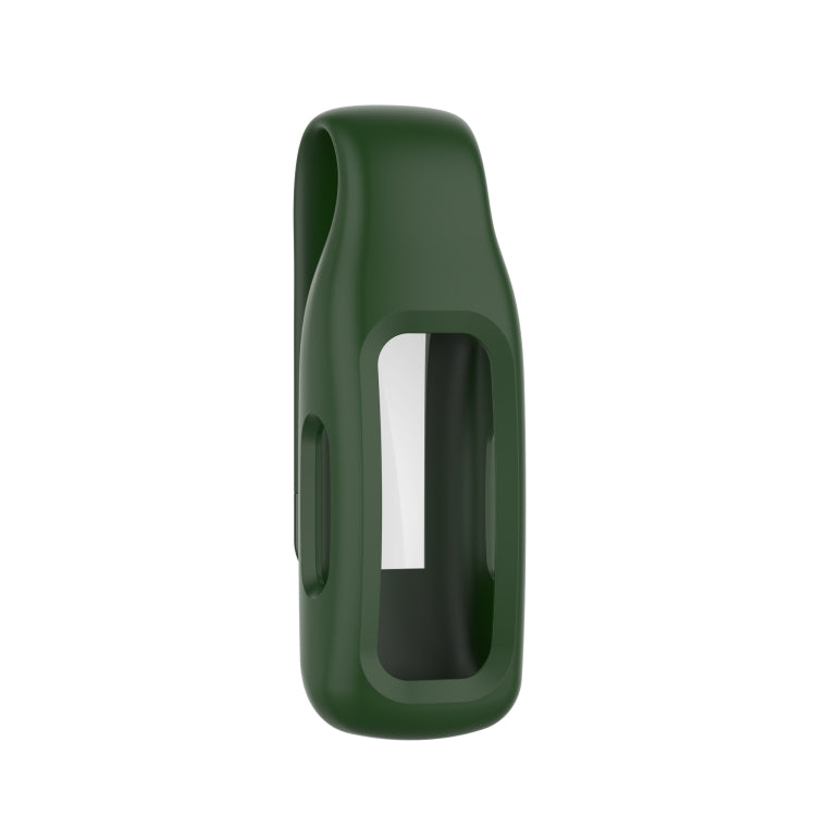 For Fitbit Inspire 2 Steel Sheet Silicone Protective Clip Case Cover