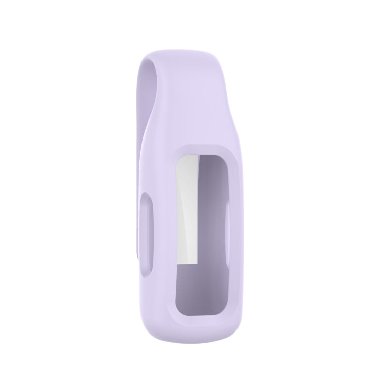 For Fitbit Inspire 2 Steel Sheet Silicone Protective Clip Case Cover