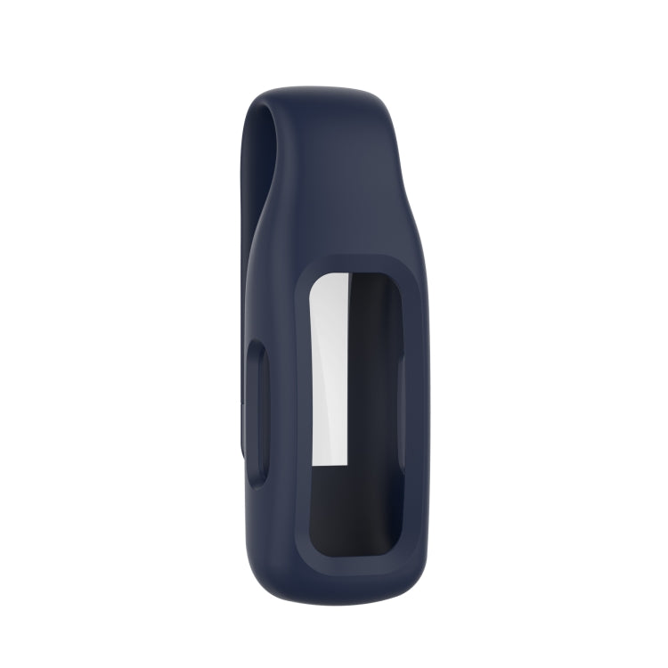 For Fitbit Inspire 2 Steel Sheet Silicone Protective Clip Case Cover