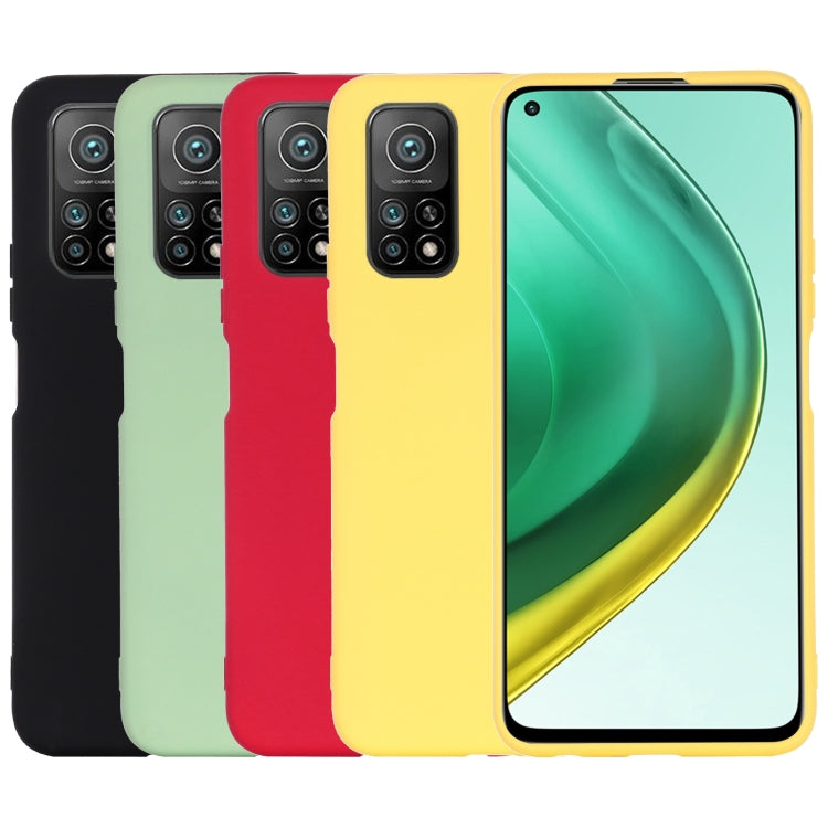 Pure Color Liquid Silicone Shockproof Full Coverage Case, For Xiaomi Mi 10T Lite 5G, For Xiaomi Mi 10T / 10T Pro 5G