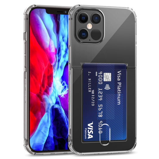 TPU Transparent Protective Case with Card Slots