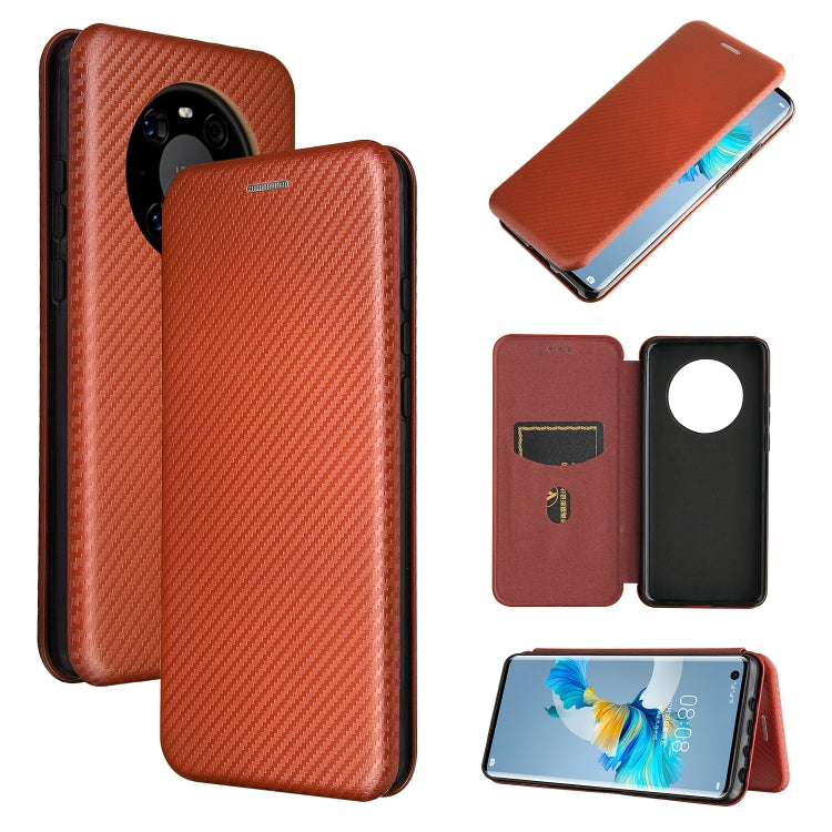 Carbon Fiber Texture Magnetic Horizontal Flip TPU + PC + PU Leather Case with Card Slot, For Huawei Mate 40, For LG K52 / K62, For vivo V20 Pro 5G, For Samsung Galaxy S21 Ultra 5G, For Motorola One 5G / Moto G 5G Plus, For Huawei Mate 40 Pro�����������...