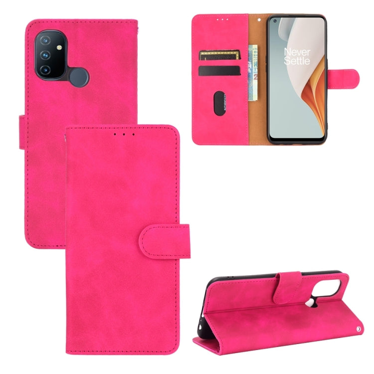 Solid Color Skin Feel Magnetic Buckle Horizontal Flip Calf Texture PU Leather Case with Holder & Card Slots & Wallet, For Huawei Mate 40, For Huawei Mate 40 Pro, For OnePlus Nord N10 5G, For OnePlus Nord N100, For Oukitel WP5