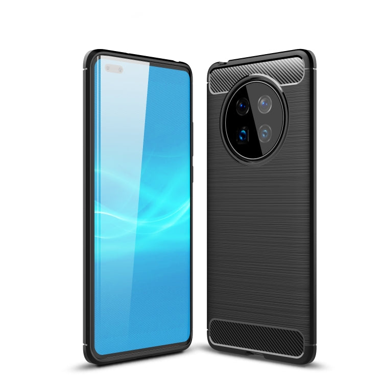 Brushed Texture Carbon Fiber TPU Case, For Huawei Mate 40, For Huawei P Smart 2021