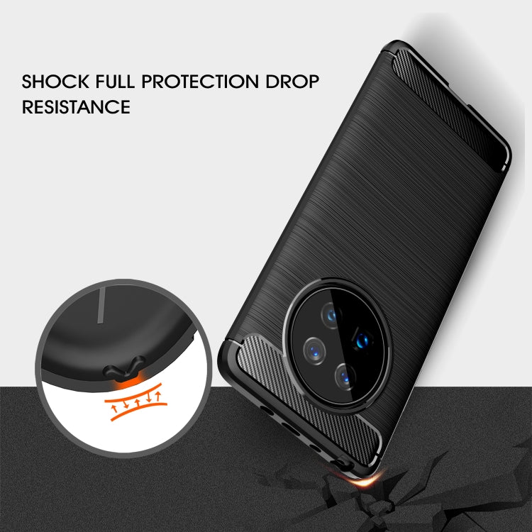 Brushed Texture Carbon Fiber TPU Case, For Huawei Mate 40, For Huawei P Smart 2021