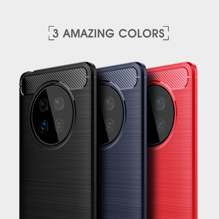Brushed Texture Carbon Fiber TPU Case, For Huawei Mate 40, For Huawei P Smart 2021