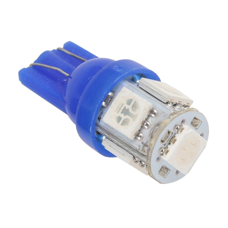 50 PCS T5 / T10 Car / Motorcycle Modification LED Turn Signal Light Clearance Lamp(Blue Light), A3606