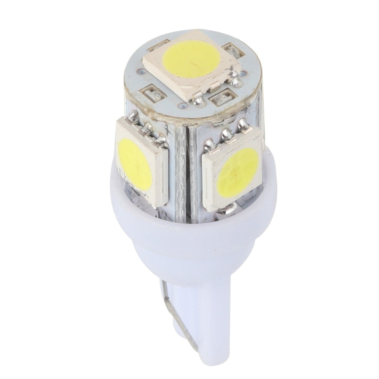 50 PCS T5 / T10 Car / Motorcycle Modification LED Turn Signal Light Clearance Lamp(Blue Light), A3606
