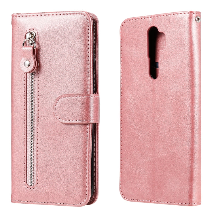 Fashion Calf Texture Zipper Horizontal Flip Leather Case with Holder & Card Slots & Wallet, For OPPO A9 (2020) / A5 (2020), For OPPO A52 / A72 / A92, For OPPO A53 / A53S / A32 / A33, For OPPO Realme 7 Pro, For OPPO Realme 7, For OPPO Realme C11��������...