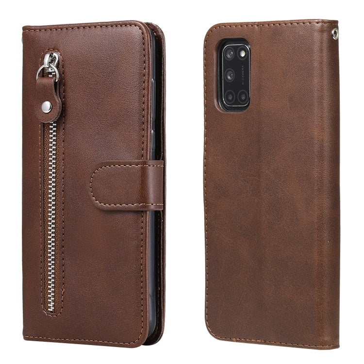 Fashion Calf Texture Zipper Horizontal Flip Leather Case with Holder & Card Slots & Wallet, For OPPO A9 (2020) / A5 (2020), For OPPO A52 / A72 / A92, For OPPO A53 / A53S / A32 / A33, For OPPO Realme 7 Pro, For OPPO Realme 7, For OPPO Realme C11��������...