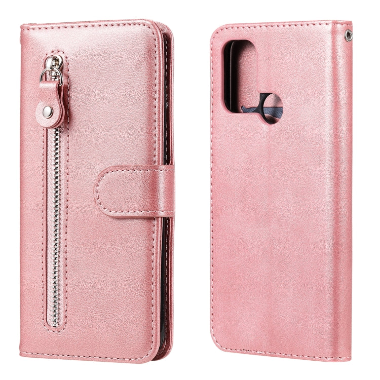 Fashion Calf Texture Zipper Horizontal Flip Leather Case with Holder & Card Slots & Wallet, For OPPO A9 (2020) / A5 (2020), For OPPO A52 / A72 / A92, For OPPO A53 / A53S / A32 / A33, For OPPO Realme 7 Pro, For OPPO Realme 7, For OPPO Realme C11��������...