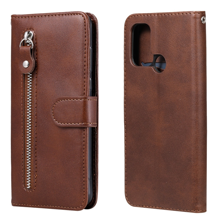Fashion Calf Texture Zipper Horizontal Flip Leather Case with Holder & Card Slots & Wallet, For OPPO A9 (2020) / A5 (2020), For OPPO A52 / A72 / A92, For OPPO A53 / A53S / A32 / A33, For OPPO Realme 7 Pro, For OPPO Realme 7, For OPPO Realme C11��������...