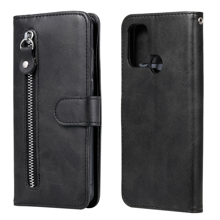Fashion Calf Texture Zipper Horizontal Flip Leather Case with Holder & Card Slots & Wallet, For OPPO A9 (2020) / A5 (2020), For OPPO A52 / A72 / A92, For OPPO A53 / A53S / A32 / A33, For OPPO Realme 7 Pro, For OPPO Realme 7, For OPPO Realme C11��������...
