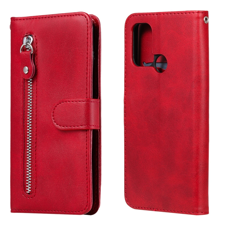 Fashion Calf Texture Zipper Horizontal Flip Leather Case with Holder & Card Slots & Wallet, For OPPO A9 (2020) / A5 (2020), For OPPO A52 / A72 / A92, For OPPO A53 / A53S / A32 / A33, For OPPO Realme 7 Pro, For OPPO Realme 7, For OPPO Realme C11��������...