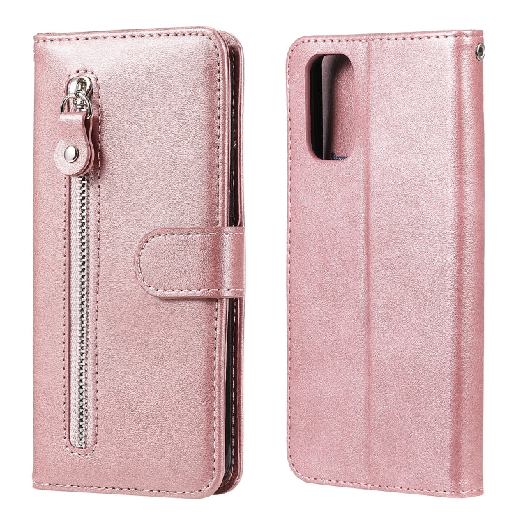 Fashion Calf Texture Zipper Horizontal Flip Leather Case with Holder & Card Slots & Wallet, For OPPO A9 (2020) / A5 (2020), For OPPO A52 / A72 / A92, For OPPO A53 / A53S / A32 / A33, For OPPO Realme 7 Pro, For OPPO Realme 7, For OPPO Realme C11��������...