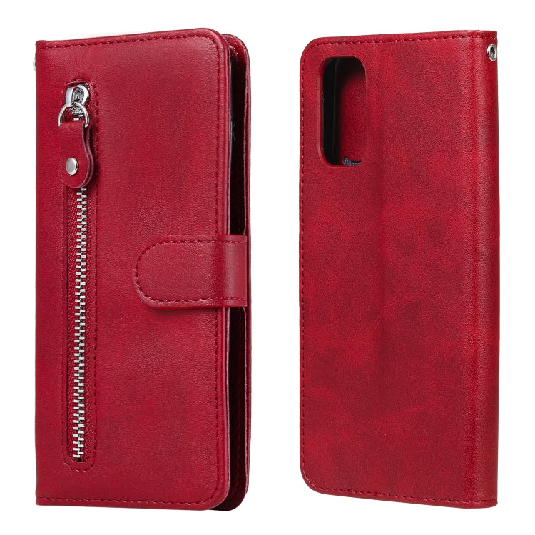 Fashion Calf Texture Zipper Horizontal Flip Leather Case with Holder & Card Slots & Wallet, For OPPO A9 (2020) / A5 (2020), For OPPO A52 / A72 / A92, For OPPO A53 / A53S / A32 / A33, For OPPO Realme 7 Pro, For OPPO Realme 7, For OPPO Realme C11��������...