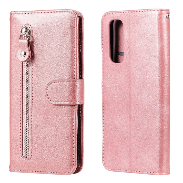 Fashion Calf Texture Zipper Horizontal Flip Leather Case with Holder & Card Slots & Wallet, For OPPO A9 (2020) / A5 (2020), For OPPO A52 / A72 / A92, For OPPO A53 / A53S / A32 / A33, For OPPO Realme 7 Pro, For OPPO Realme 7, For OPPO Realme C11��������...