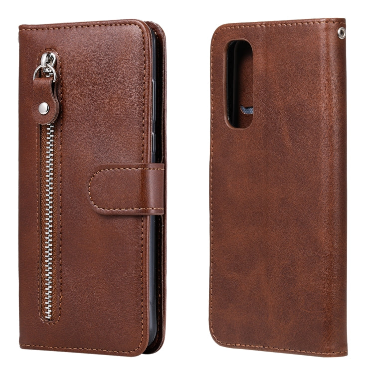 Fashion Calf Texture Zipper Horizontal Flip Leather Case with Holder & Card Slots & Wallet, For OPPO A9 (2020) / A5 (2020), For OPPO A52 / A72 / A92, For OPPO A53 / A53S / A32 / A33, For OPPO Realme 7 Pro, For OPPO Realme 7, For OPPO Realme C11��������...