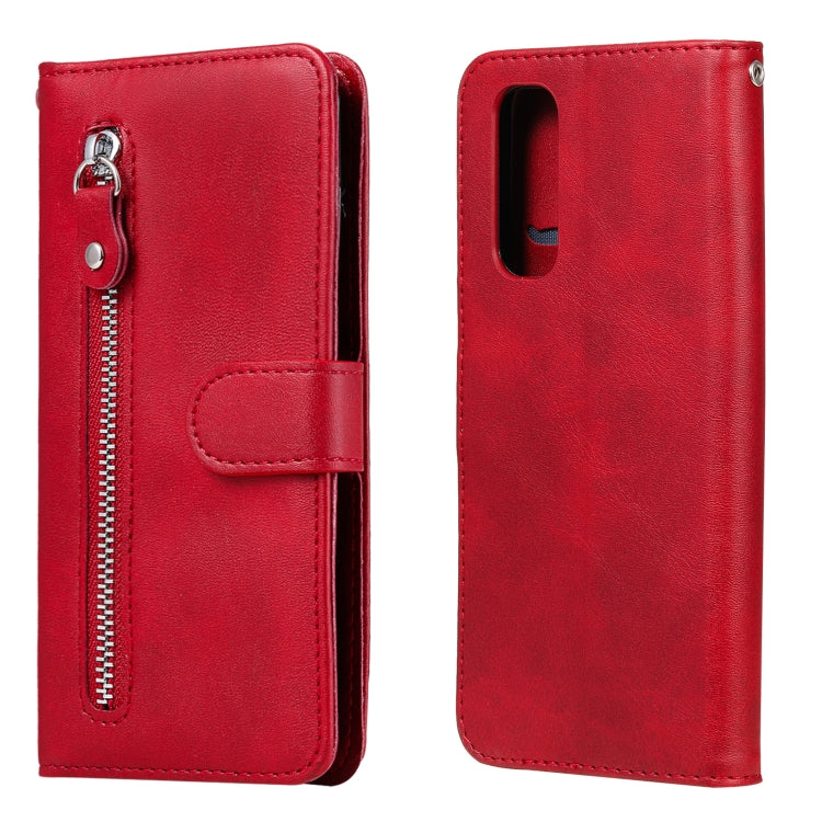 Fashion Calf Texture Zipper Horizontal Flip Leather Case with Holder & Card Slots & Wallet, For OPPO A9 (2020) / A5 (2020), For OPPO A52 / A72 / A92, For OPPO A53 / A53S / A32 / A33, For OPPO Realme 7 Pro, For OPPO Realme 7, For OPPO Realme C11��������...