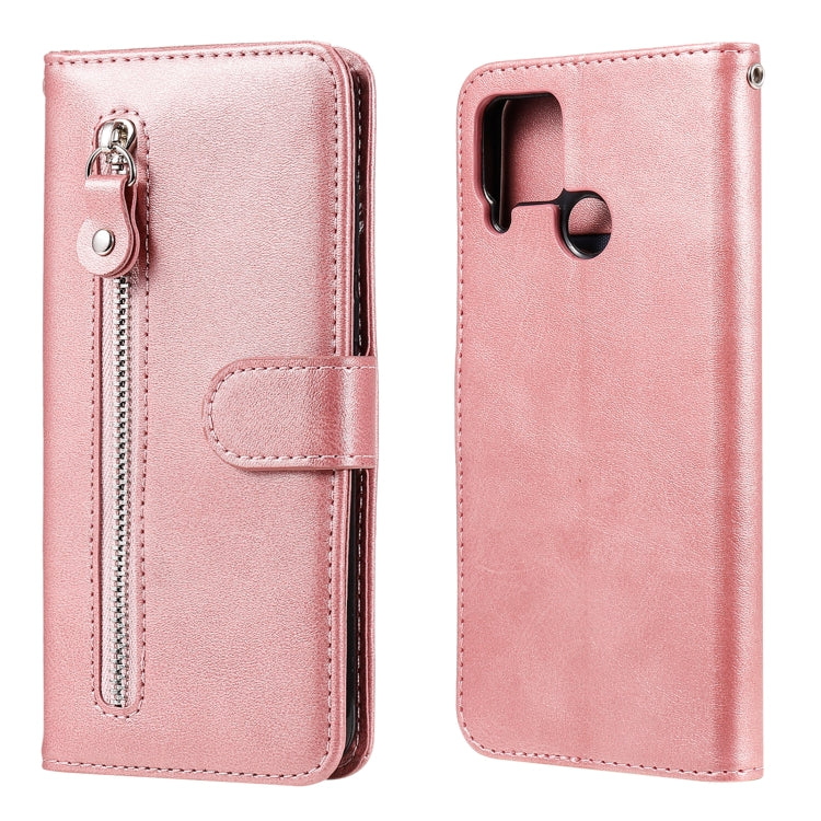 Fashion Calf Texture Zipper Horizontal Flip Leather Case with Holder & Card Slots & Wallet, For OPPO A9 (2020) / A5 (2020), For OPPO A52 / A72 / A92, For OPPO A53 / A53S / A32 / A33, For OPPO Realme 7 Pro, For OPPO Realme 7, For OPPO Realme C11��������...