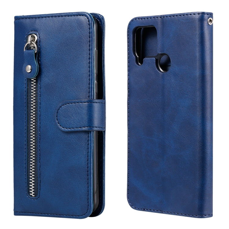 Fashion Calf Texture Zipper Horizontal Flip Leather Case with Holder & Card Slots & Wallet, For OPPO A9 (2020) / A5 (2020), For OPPO A52 / A72 / A92, For OPPO A53 / A53S / A32 / A33, For OPPO Realme 7 Pro, For OPPO Realme 7, For OPPO Realme C11��������...