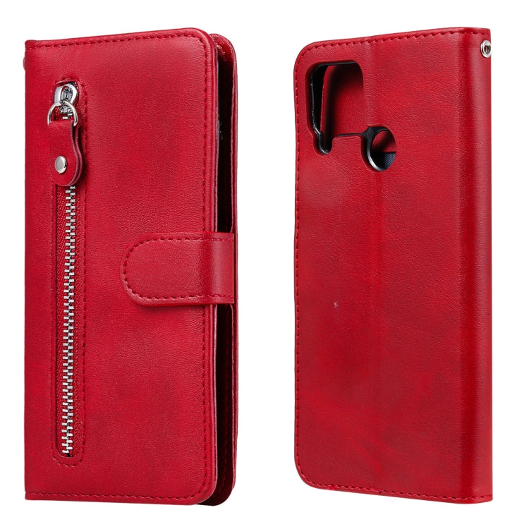 Fashion Calf Texture Zipper Horizontal Flip Leather Case with Holder & Card Slots & Wallet, For OPPO A9 (2020) / A5 (2020), For OPPO A52 / A72 / A92, For OPPO A53 / A53S / A32 / A33, For OPPO Realme 7 Pro, For OPPO Realme 7, For OPPO Realme C11��������...