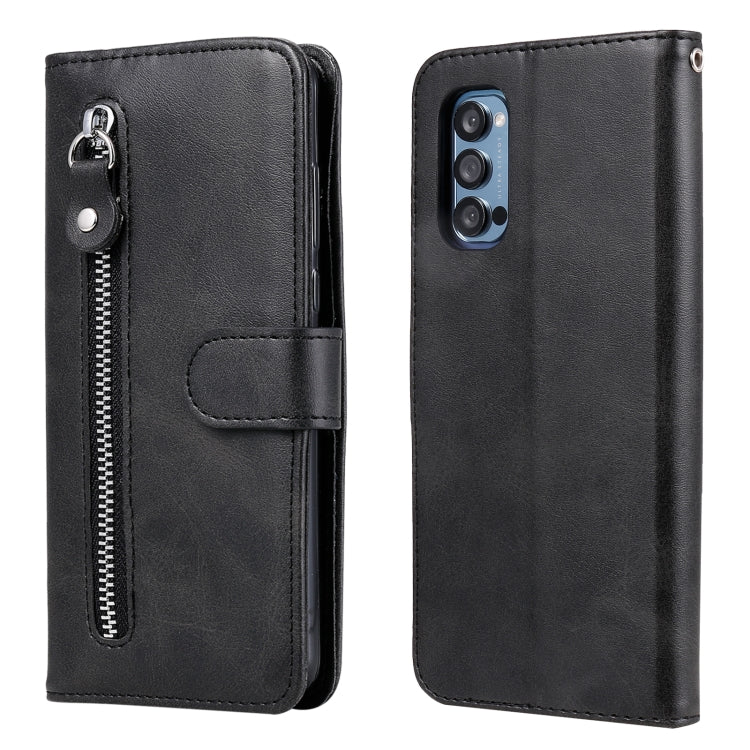 Fashion Calf Texture Zipper Horizontal Flip Leather Case with Holder & Card Slots & Wallet, For OPPO A9 (2020) / A5 (2020), For OPPO A52 / A72 / A92, For OPPO A53 / A53S / A32 / A33, For OPPO Realme 7 Pro, For OPPO Realme 7, For OPPO Realme C11��������...