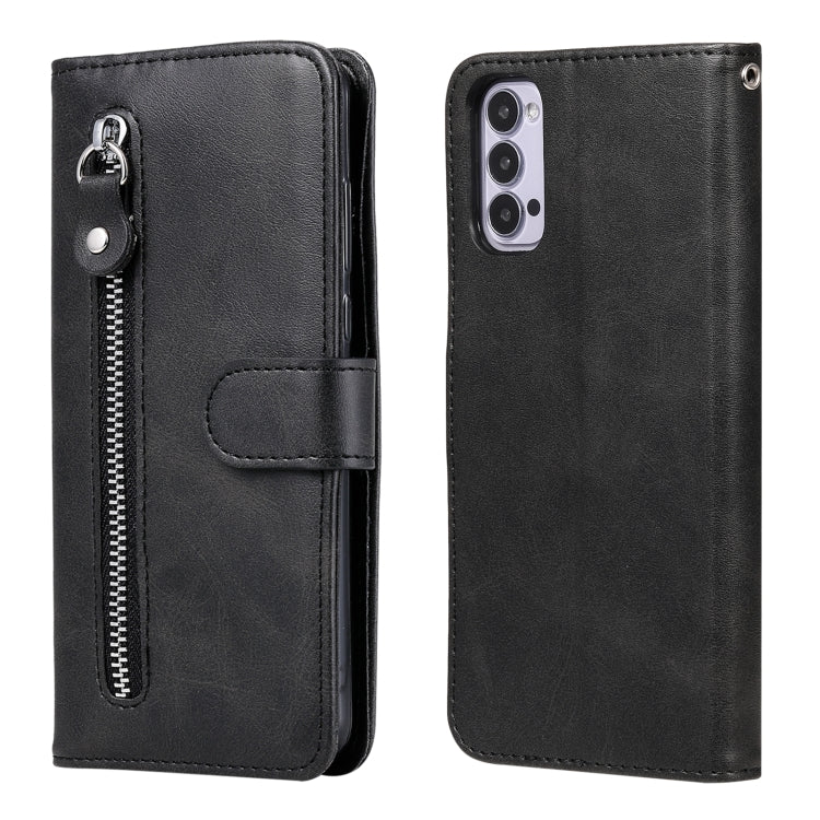 Fashion Calf Texture Zipper Horizontal Flip Leather Case with Holder & Card Slots & Wallet, For OPPO A9 (2020) / A5 (2020), For OPPO A52 / A72 / A92, For OPPO A53 / A53S / A32 / A33, For OPPO Realme 7 Pro, For OPPO Realme 7, For OPPO Realme C11��������...