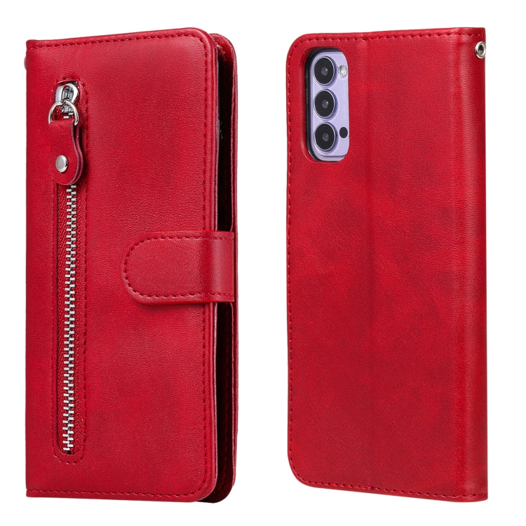 Fashion Calf Texture Zipper Horizontal Flip Leather Case with Holder & Card Slots & Wallet, For OPPO A9 (2020) / A5 (2020), For OPPO A52 / A72 / A92, For OPPO A53 / A53S / A32 / A33, For OPPO Realme 7 Pro, For OPPO Realme 7, For OPPO Realme C11��������...