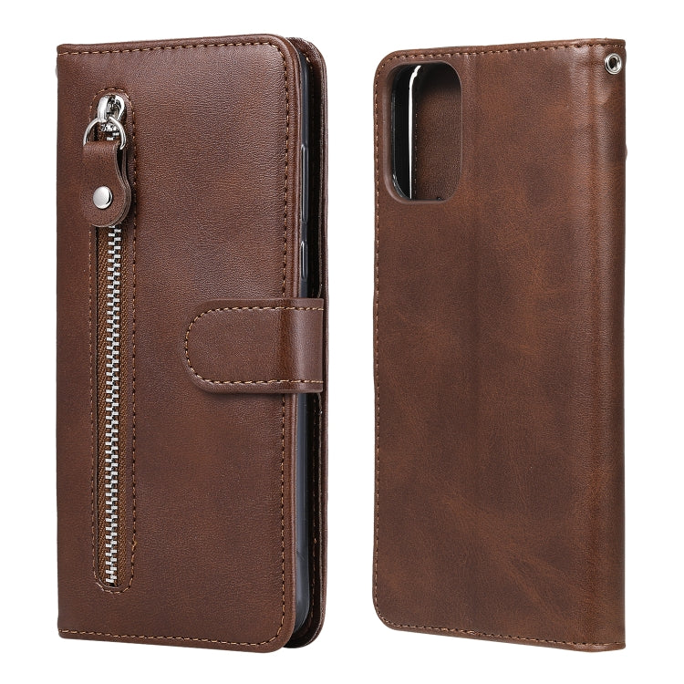 Fashion Calf Texture Zipper Horizontal Flip Leather Case with Holder & Card Slots & Wallet, For OPPO A9 (2020) / A5 (2020), For OPPO A52 / A72 / A92, For OPPO A53 / A53S / A32 / A33, For OPPO Realme 7 Pro, For OPPO Realme 7, For OPPO Realme C11��������...