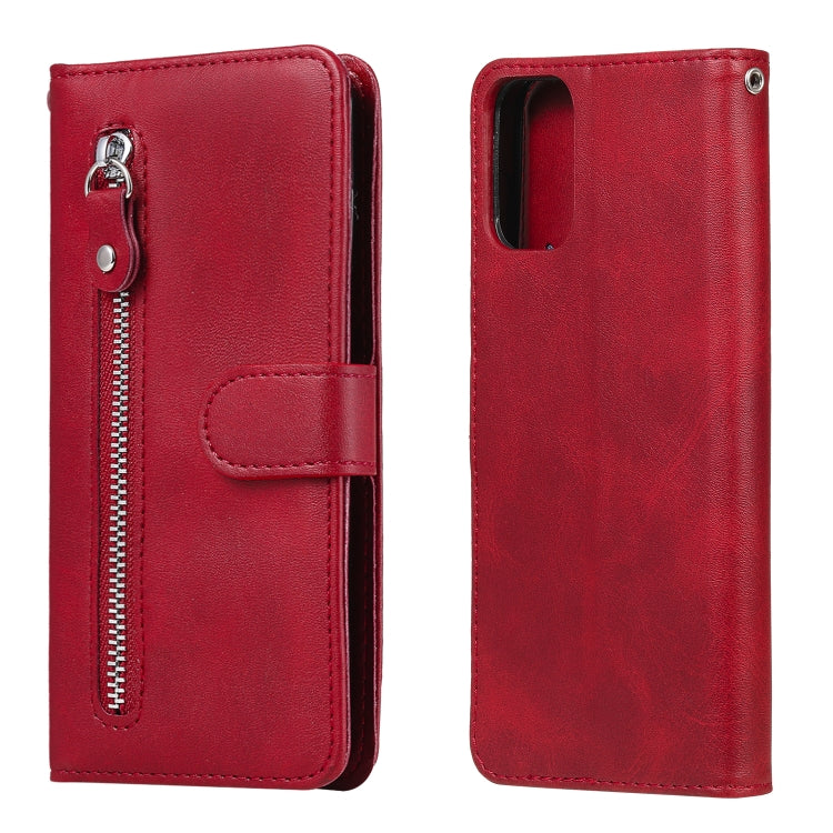Fashion Calf Texture Zipper Horizontal Flip Leather Case with Holder & Card Slots & Wallet, For OPPO A9 (2020) / A5 (2020), For OPPO A52 / A72 / A92, For OPPO A53 / A53S / A32 / A33, For OPPO Realme 7 Pro, For OPPO Realme 7, For OPPO Realme C11��������...