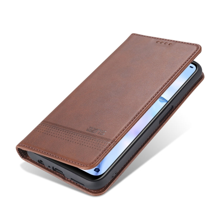 AZNS Magnetic Calf Texture Horizontal Flip Leather Case with Card Slots & Holder & Wallet, For OPPO K7x / Realme V5 5G, For Huawei Enjoy 20 Plus 5G, For Huawei Enjoy 20 Pro / Enjoy Z 5G, For Huawei Honor 9A