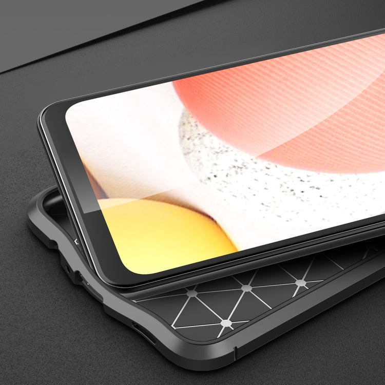 Litchi Texture TPU Shockproof Case, For Samsung Galaxy A12