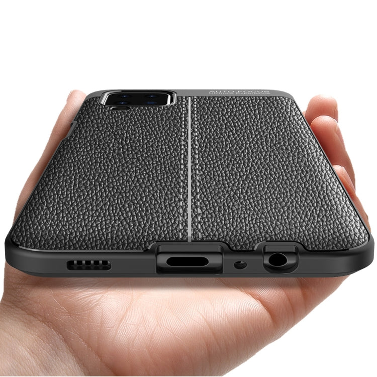 Litchi Texture TPU Shockproof Case, For Samsung Galaxy A12