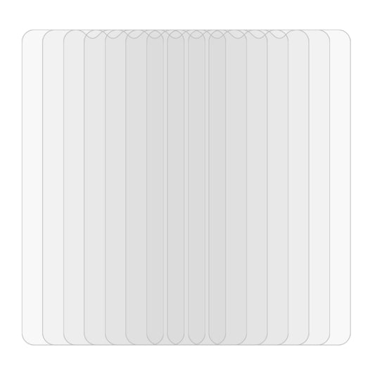 10 PCS 0.26mm 9H 2.5D Tempered Glass Film
