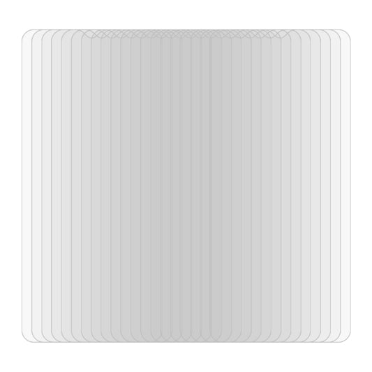 50 PCS 0.26mm 9H 2.5D Tempered Glass Film