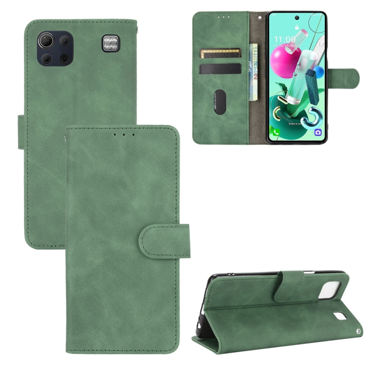 Solid Color Skin Feel Magnetic Buckle Horizontal Flip Calf Texture PU Leather Case with Holder & Card Slots & Wallet, For LG K52 / K62, For LG K92 5G, For OPPO A15, For OPPO A72 5G / A73 5G, For vivo Y17 / Y15 / Y12, For DOOGEE N30���������������������...
