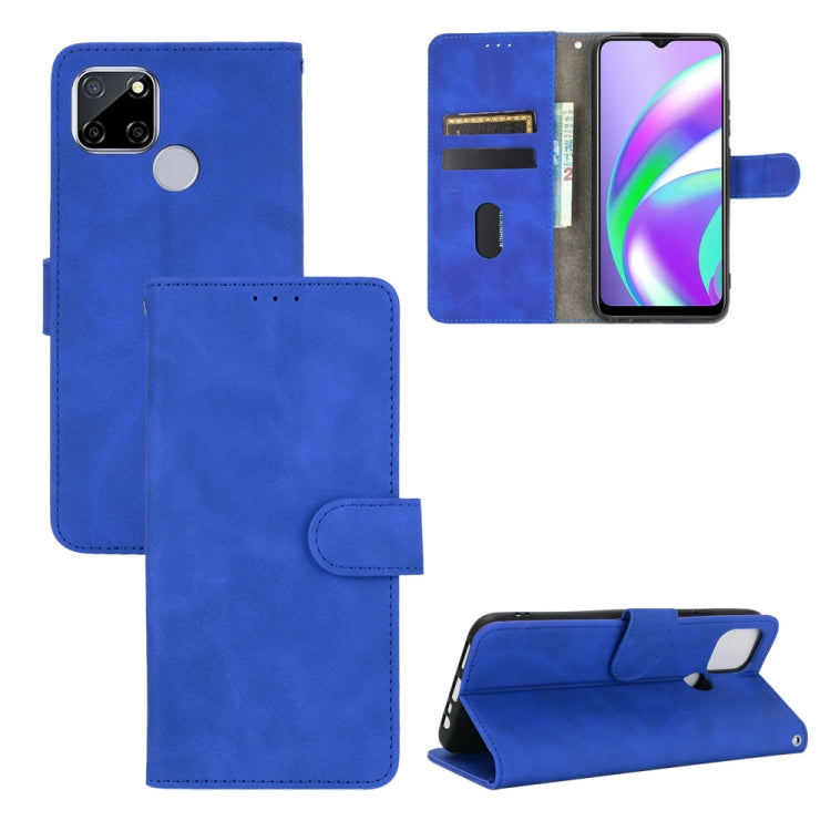 Solid Color Skin Feel Magnetic Buckle Horizontal Flip Calf Texture PU Leather Case with Holder & Card Slots & Wallet, For LG K52 / K62, For LG K92 5G, For OPPO A15, For OPPO A72 5G / A73 5G, For vivo Y17 / Y15 / Y12, For DOOGEE N30���������������������...