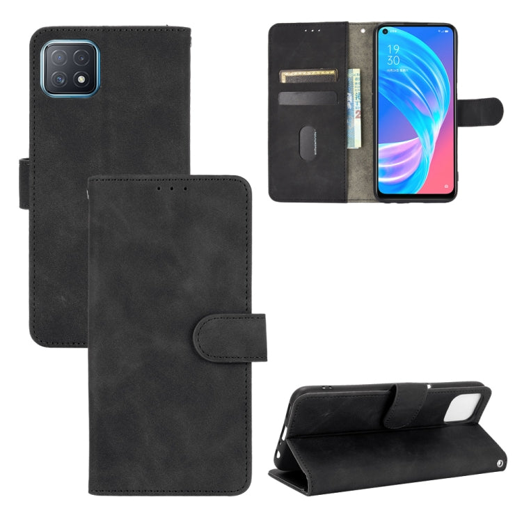 Solid Color Skin Feel Magnetic Buckle Horizontal Flip Calf Texture PU Leather Case with Holder & Card Slots & Wallet, For LG K52 / K62, For LG K92 5G, For OPPO A15, For OPPO A72 5G / A73 5G, For vivo Y17 / Y15 / Y12, For DOOGEE N30���������������������...