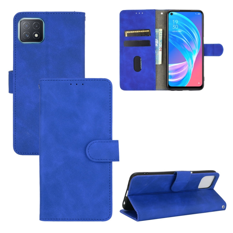Solid Color Skin Feel Magnetic Buckle Horizontal Flip Calf Texture PU Leather Case with Holder & Card Slots & Wallet, For LG K52 / K62, For LG K92 5G, For OPPO A15, For OPPO A72 5G / A73 5G, For vivo Y17 / Y15 / Y12, For DOOGEE N30���������������������...