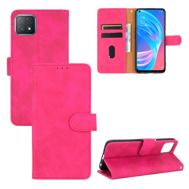 Solid Color Skin Feel Magnetic Buckle Horizontal Flip Calf Texture PU Leather Case with Holder & Card Slots & Wallet, For LG K52 / K62, For LG K92 5G, For OPPO A15, For OPPO A72 5G / A73 5G, For vivo Y17 / Y15 / Y12, For DOOGEE N30���������������������...