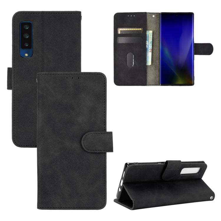 Solid Color Skin Feel Magnetic Buckle Horizontal Flip Calf Texture PU Leather Case with Holder & Card Slots & Wallet, For LG K52 / K62, For LG K92 5G, For OPPO A15, For OPPO A72 5G / A73 5G, For vivo Y17 / Y15 / Y12, For DOOGEE N30���������������������...