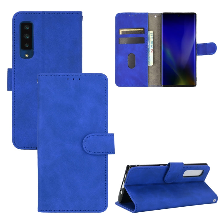 Solid Color Skin Feel Magnetic Buckle Horizontal Flip Calf Texture PU Leather Case with Holder & Card Slots & Wallet, For LG K52 / K62, For LG K92 5G, For OPPO A15, For OPPO A72 5G / A73 5G, For vivo Y17 / Y15 / Y12, For DOOGEE N30���������������������...
